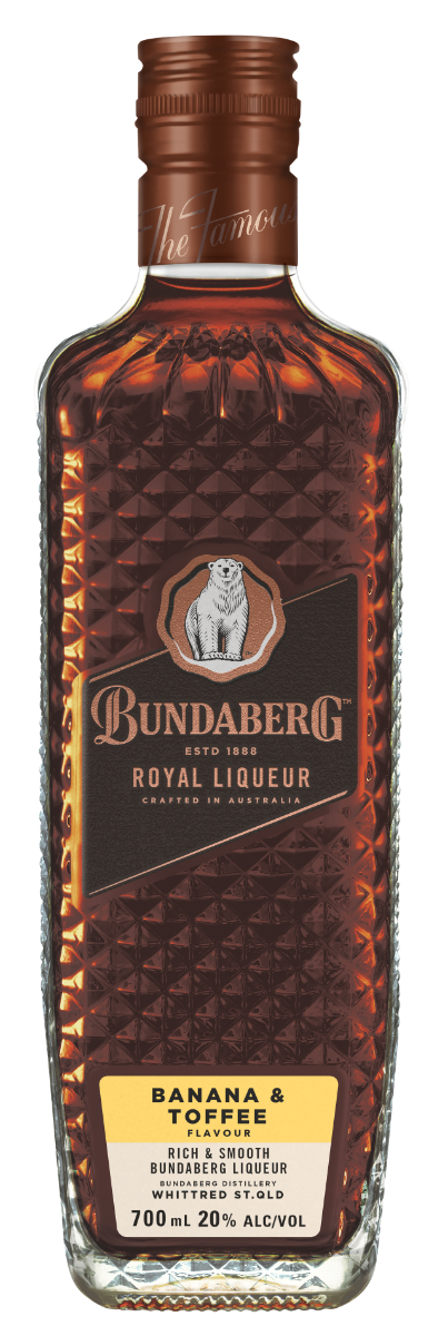 Buy Bundaberg Banana & Toffee Royal Liqueur 700mL Online