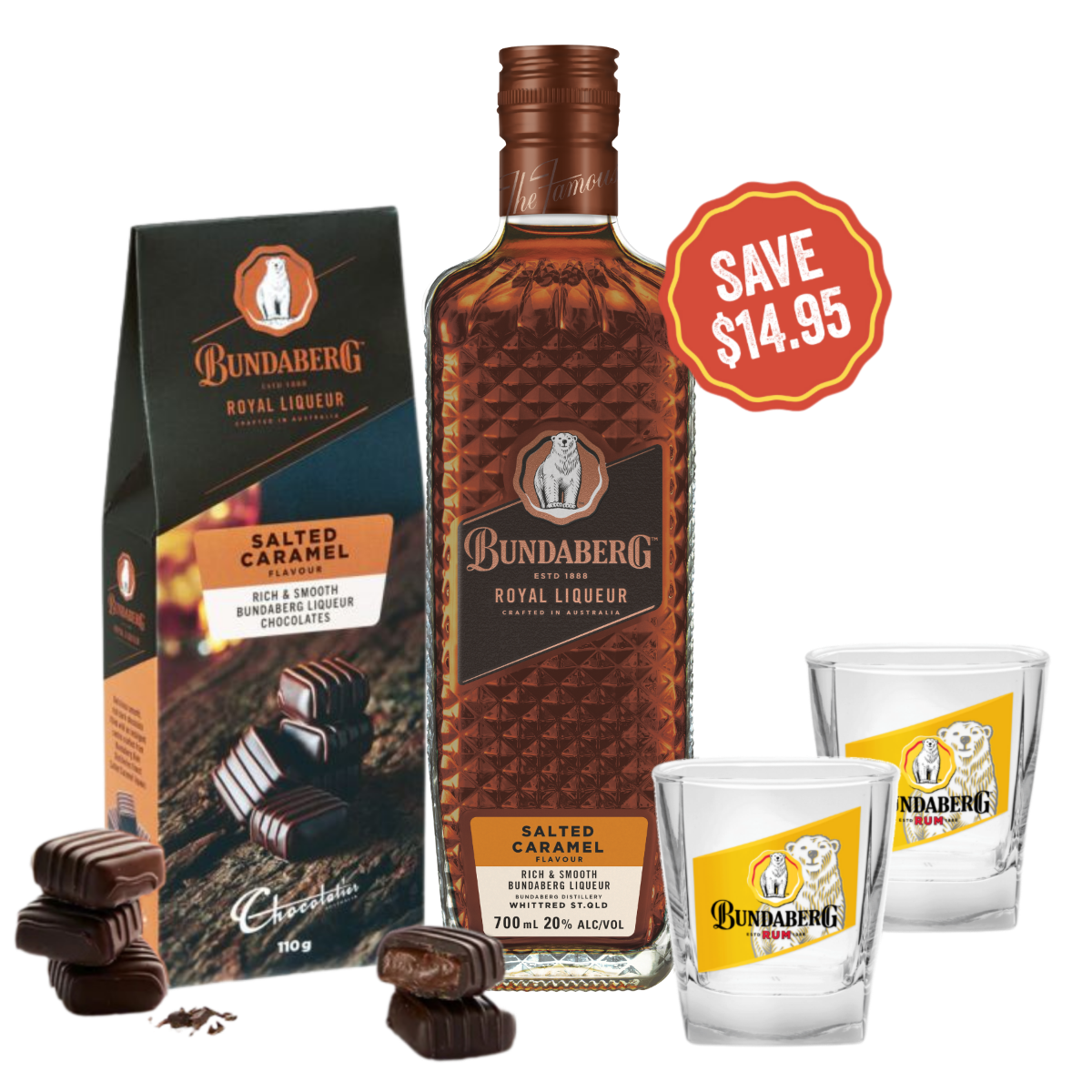 Bundaberg Salted Caramel Royal Liqueur, Salted Caramel Liqueur
