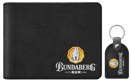 Bundaberg Rum Wallet & Keyring Pack