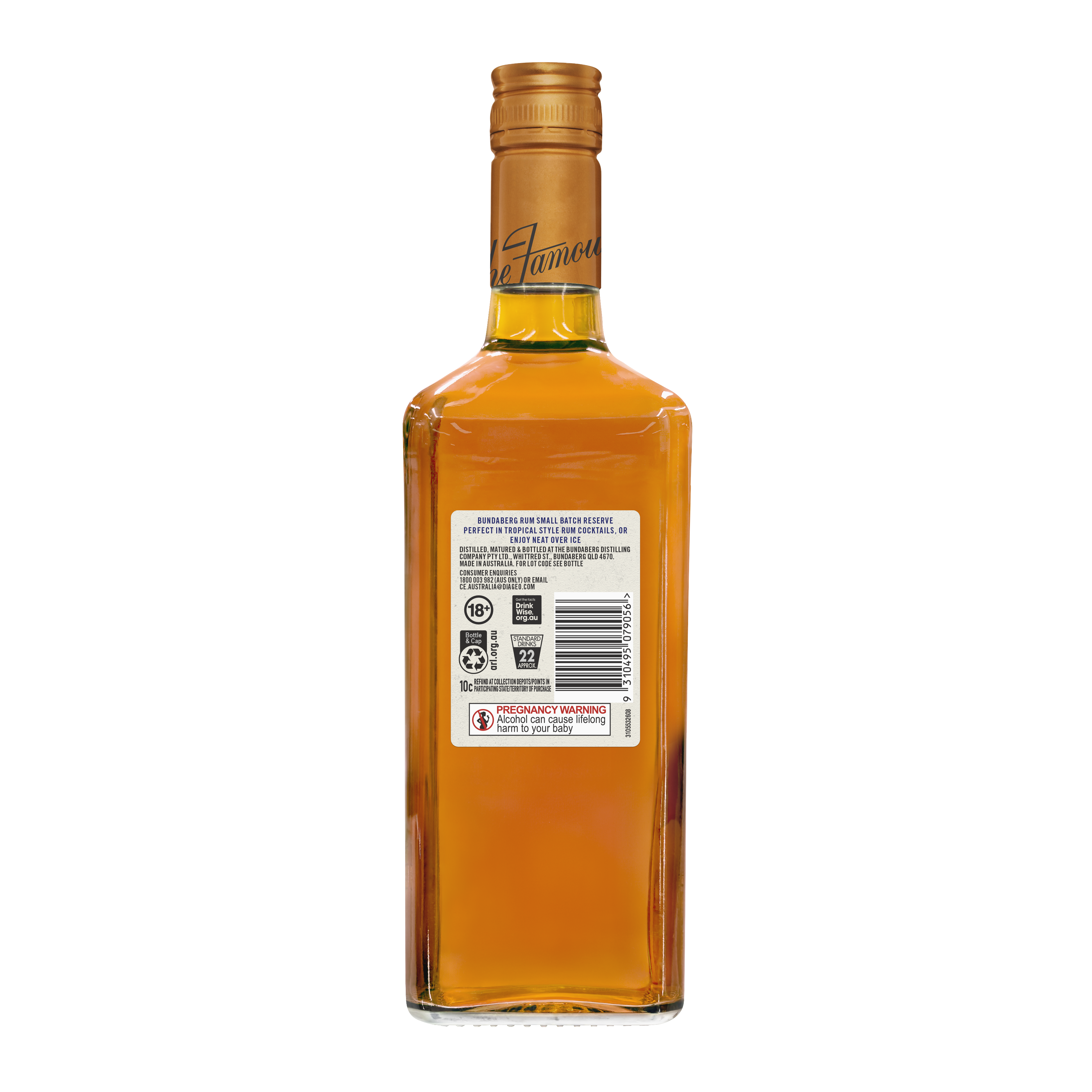 Bundaberg Small Batch Reserve パンダバーグラム酒 Bundaberg 【公式
