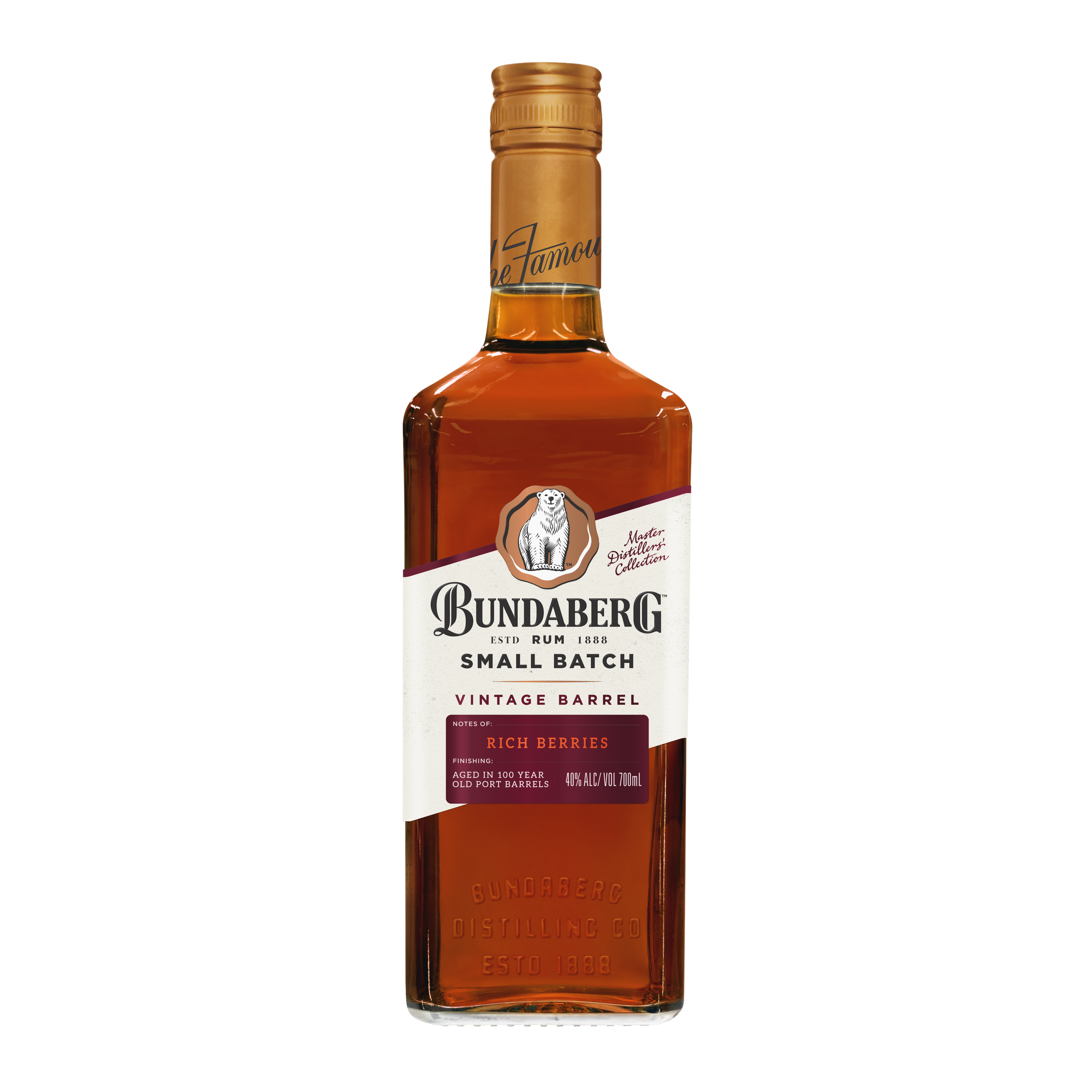Bundaberg Small Batch Vintage Barrel Rum 700mL