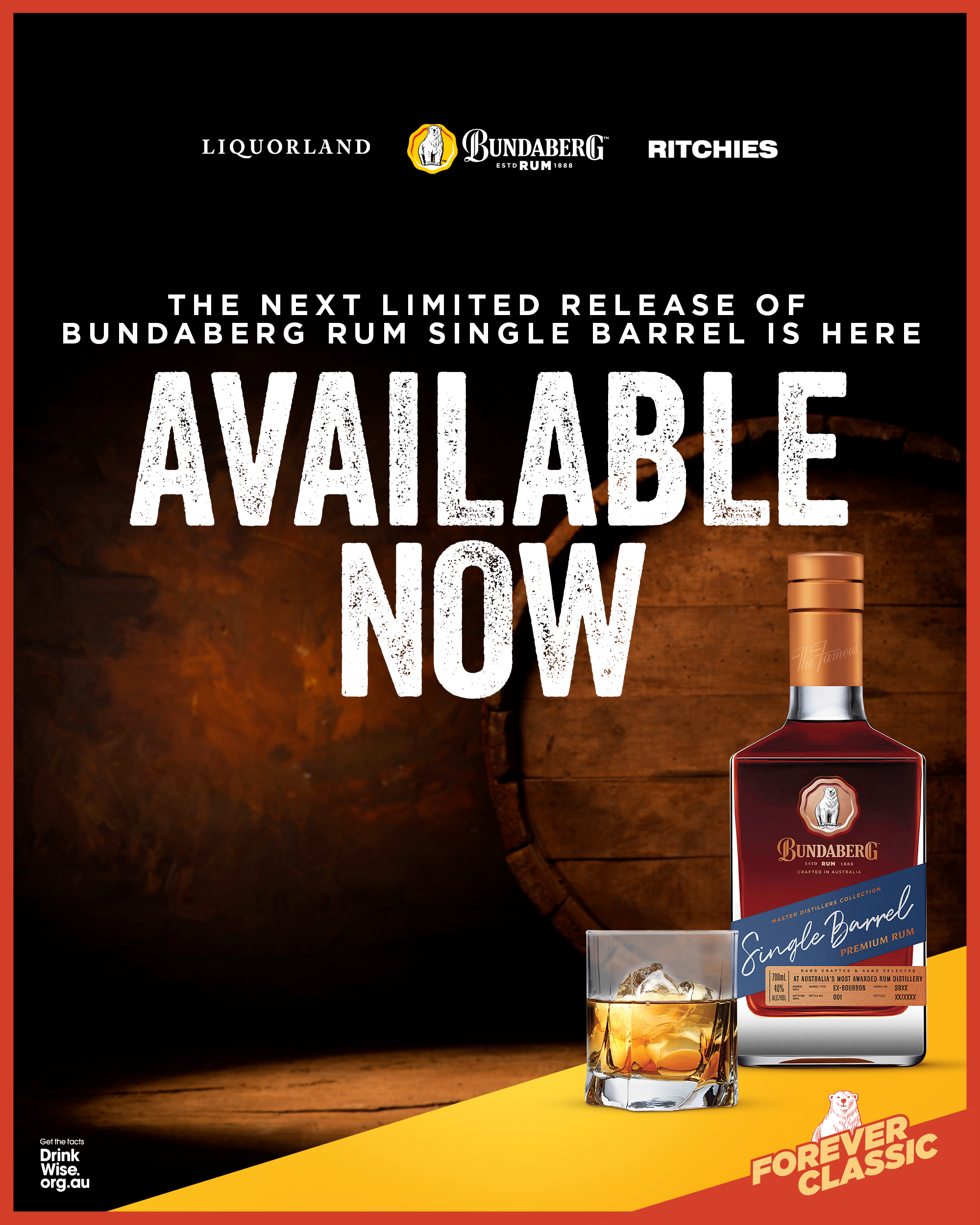 Bundaberg Single Barrel Rum: Bourbon Barrel - Bundaberg Rum