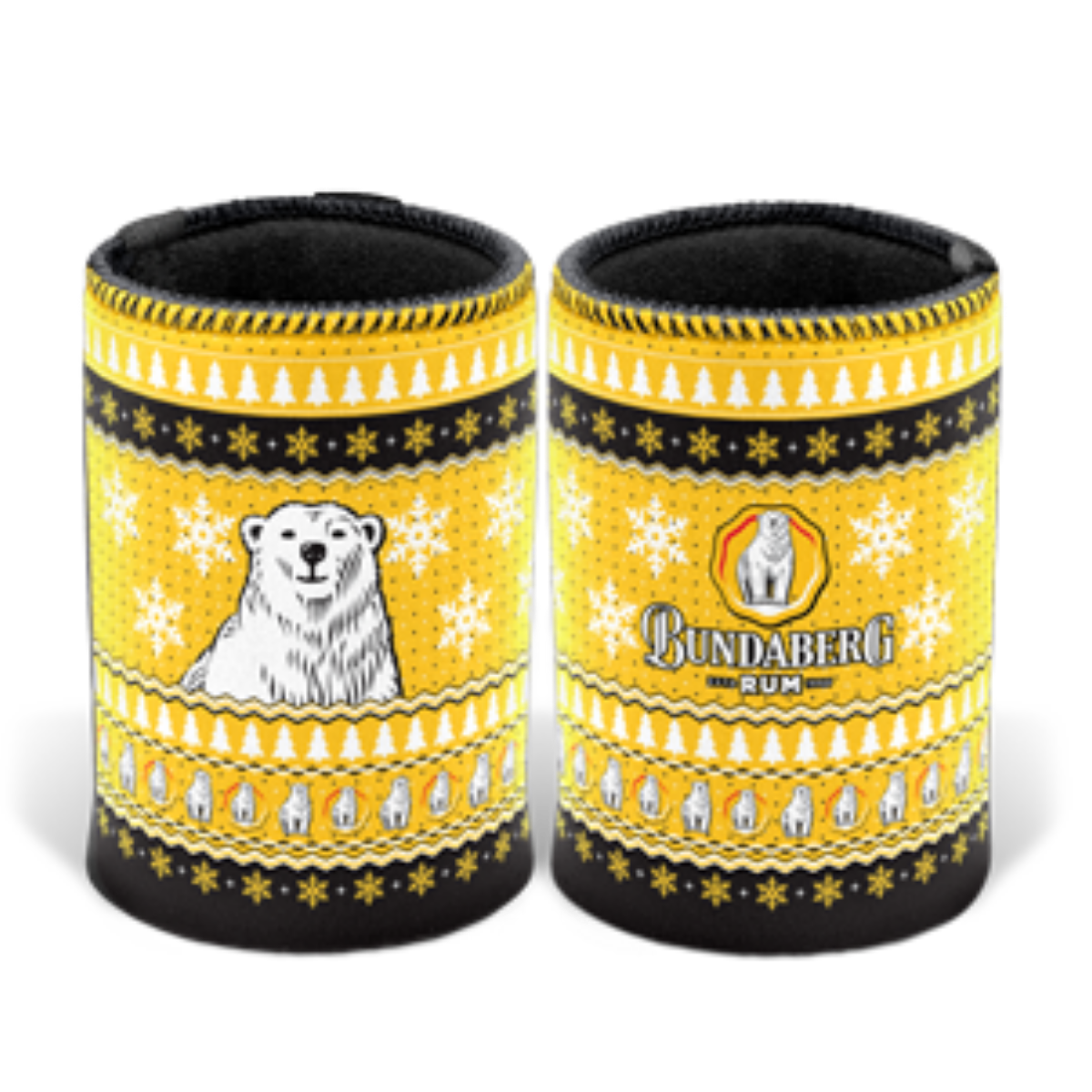 Bundy Xmas Can Cooler