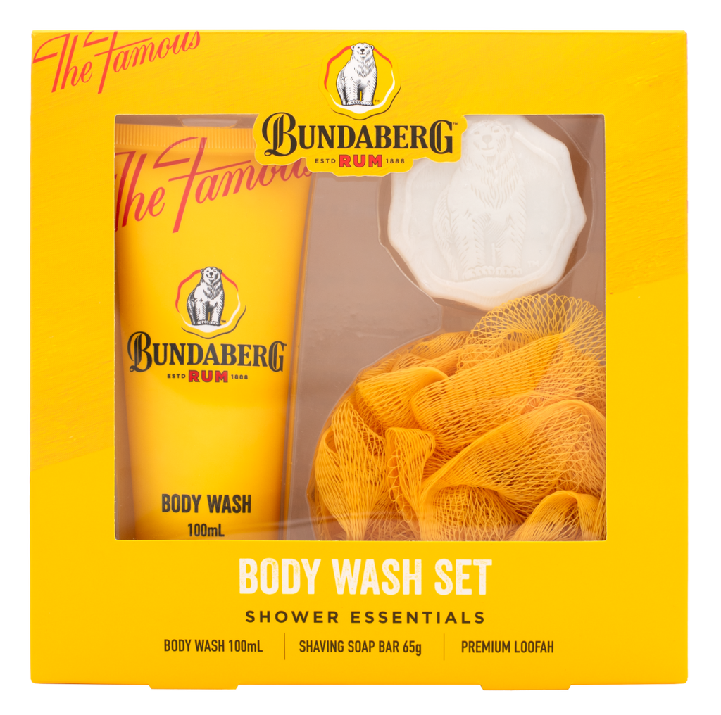 Bundaberg Rum Body Wash Set