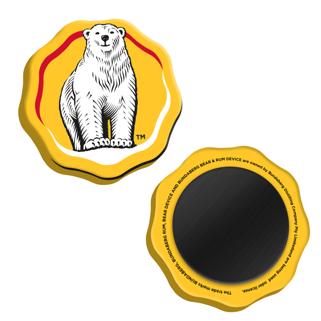 Bundaberg Rum Rosette Magnet