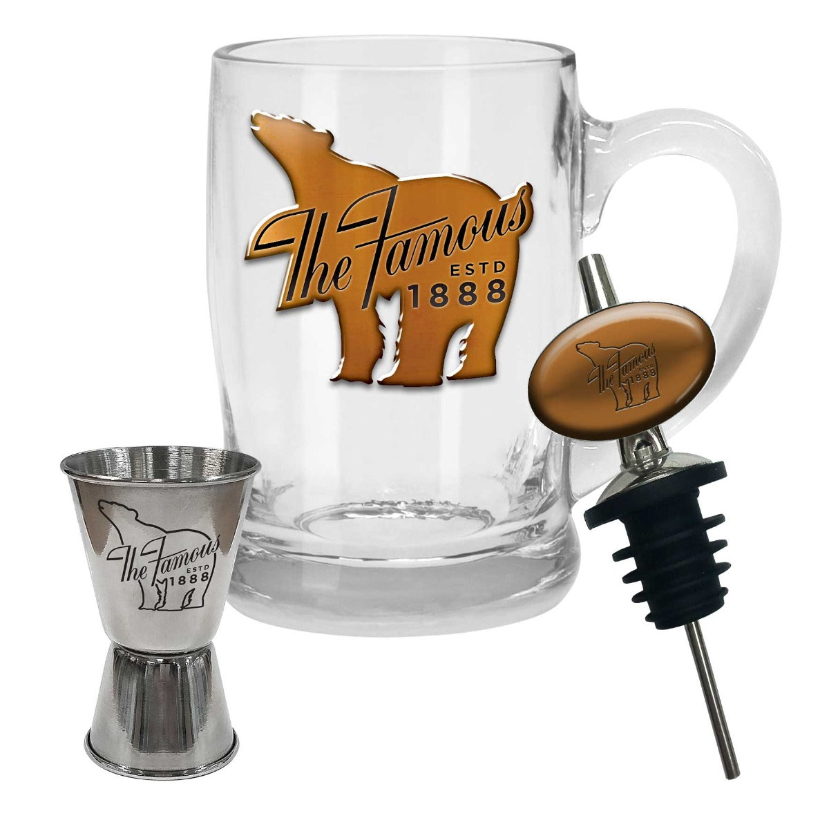 Bundaberg Rum Stein, Jigger & Pourer Pack