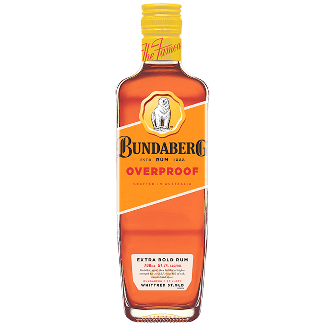 Bundaberg Overproof (OP) Rum 700mL