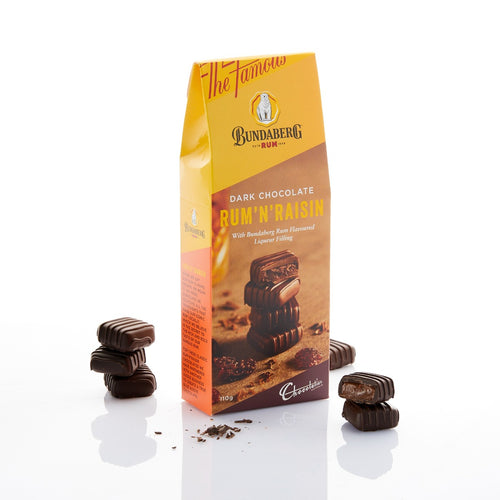 Bundaberg Rum 'N' Raisin Dark Chocolate
