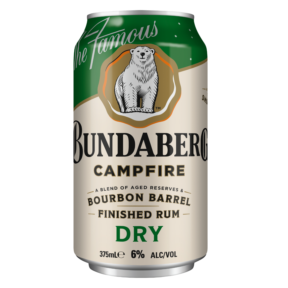 Bundaberg Campfire Rum & Dry 375ml