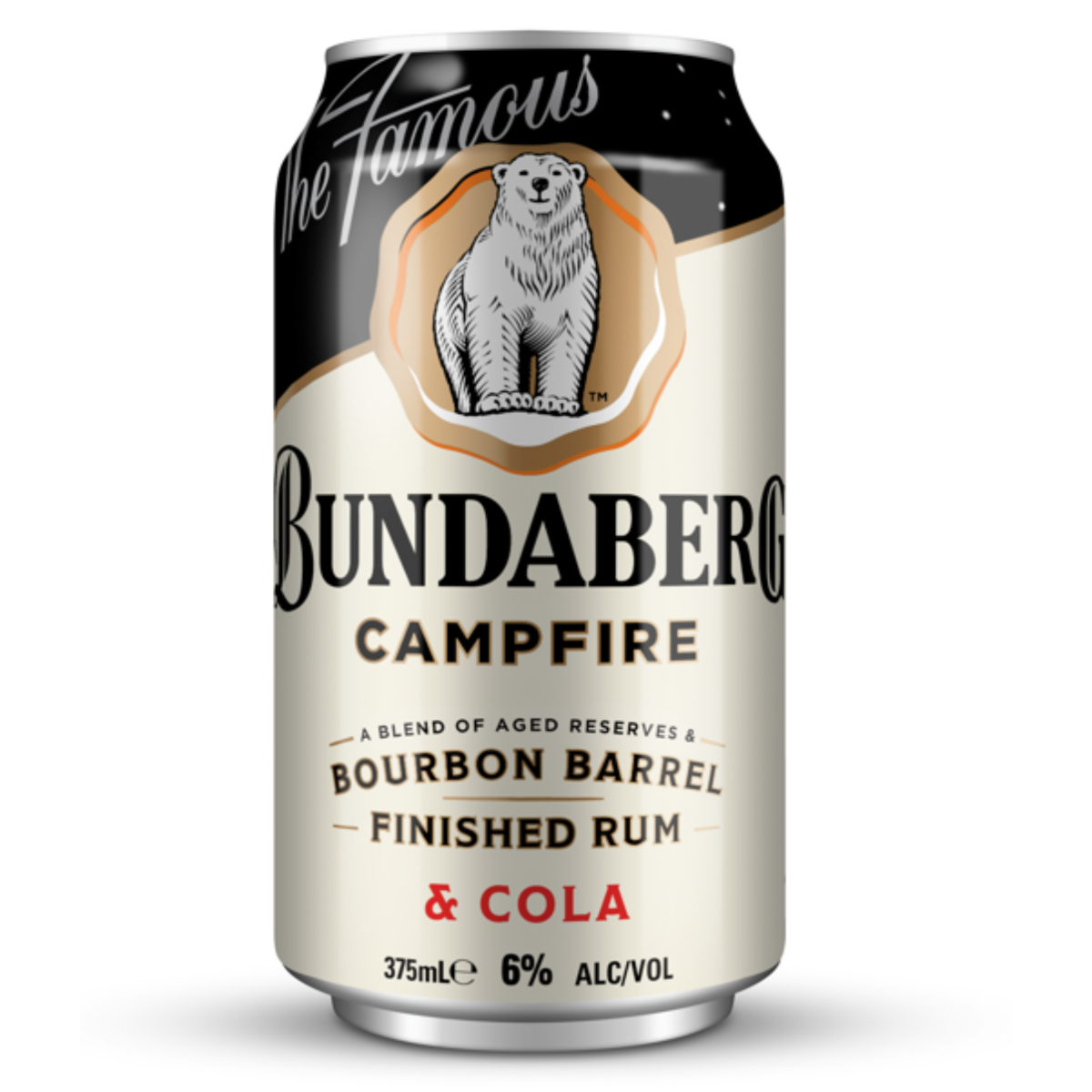 Bundaberg Campfire Rum & Cola 375ml