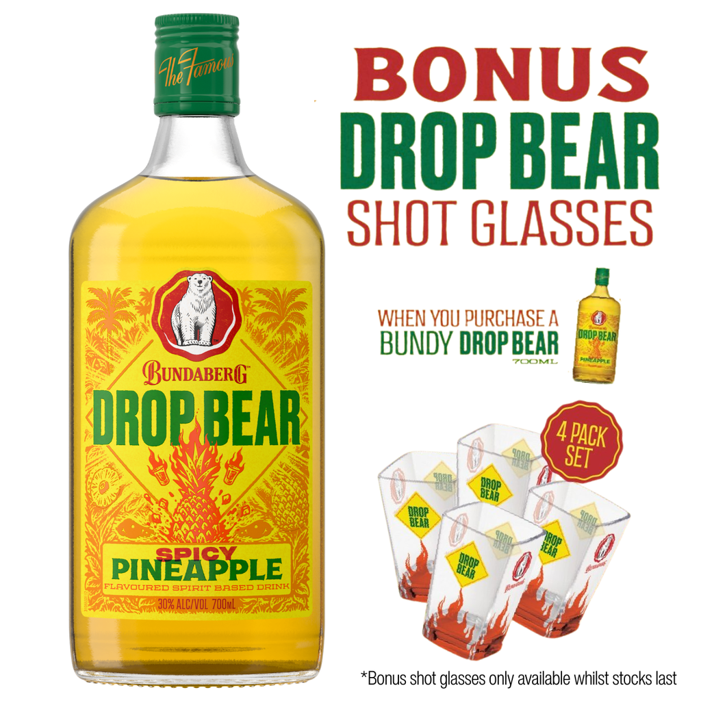 Bundaberg Drop Bear Spicy Pineapple 700ml