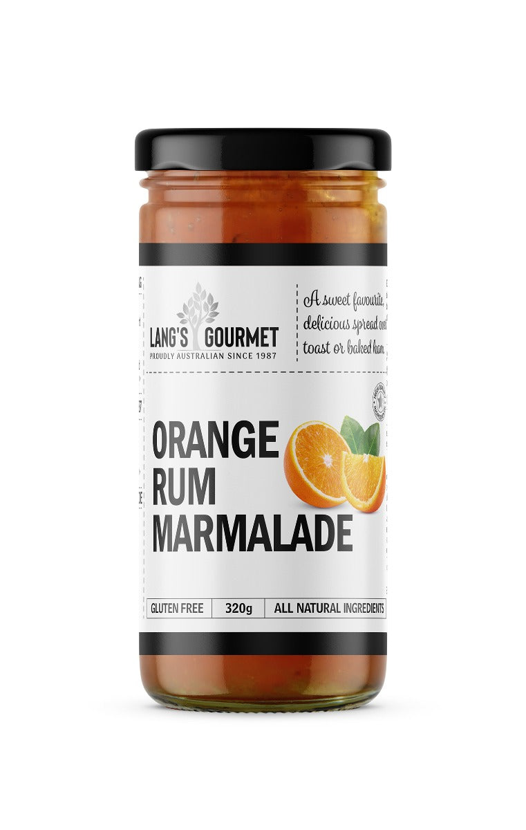 Lang's Gourmet Orange Rum Marmalade