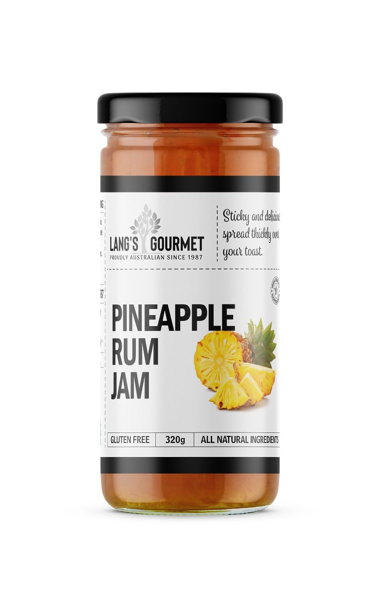 Lang's Gourmet Pineapple Rum Jam