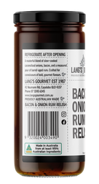 Lang's Gourmet Bacon Onion Rum Relish