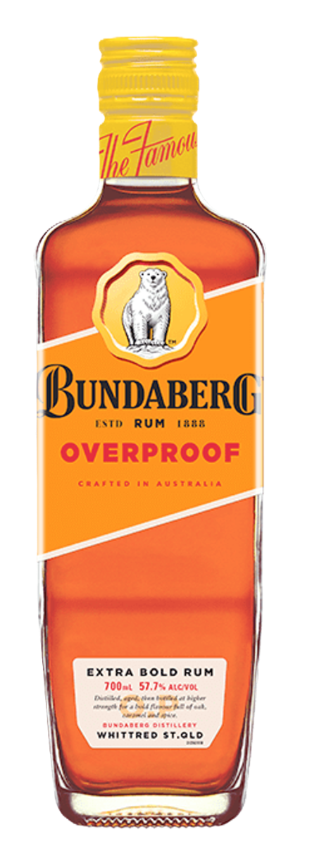 Bundaberg Overproof (OP) Rum 700mL