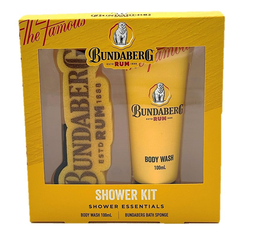 Bundaberg Rum Shower Kit