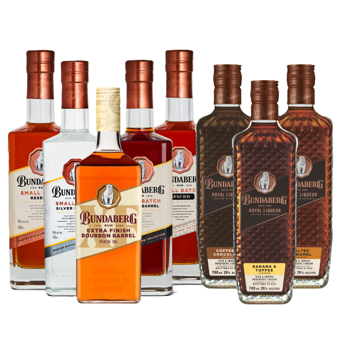 Coffee, Chocolate or Banana Royal Liqueur Flavoured - Bundaberg