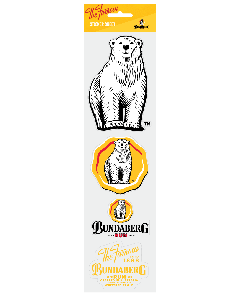 Bundaberg Rum Sticker Sheet