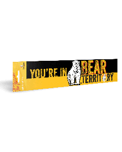 Bundaberg Rum Bear Territory Bumper Sticker