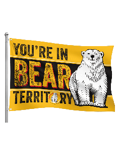 Bundaberg Rum Bear Territory Wall Flag