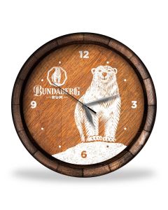 Bundaberg Rum Wooden Clock
