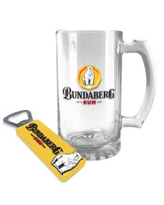 Bundaberg Rum Stein and Opener