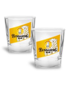 Bundaberg Rum Spirit Glasses Set of 2 