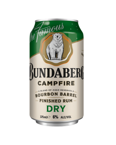 Bundaberg Campfire Rum & Dry 375ml