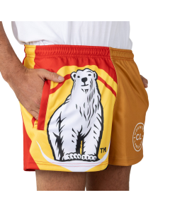 Country Labelled x Bundaberg Rum Footy Shorts - Tan