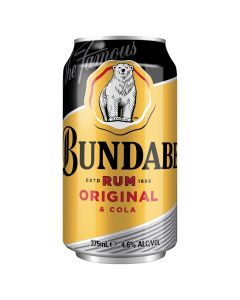 Bundaberg Rum Original & Cola 6 pack 375ml
