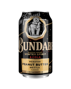 Bundaberg Winter Series Roasted Peanut Butter Brittle & Cola 4 pack 375ml