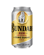 Bundaberg Rum Original & Zero Sugar Cola 6pack 375ml