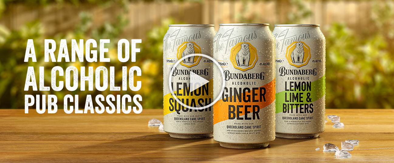 Discover Bundeberg Rums' Range of Premixed Alcoholic Pub Classics